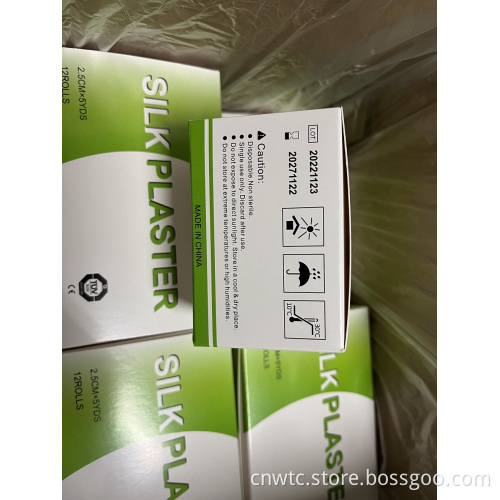 Adhesive Breathable Cotton Surgical Tape and Silk Plaster